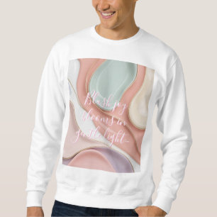 Sweatshirt in stylish abstract graphic