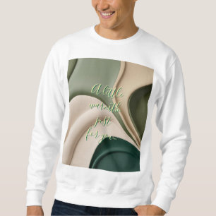 Sweatshirt in stylish abstract graphic