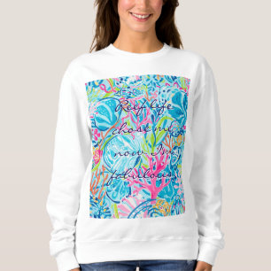 Sweatshirt in stylish graphic