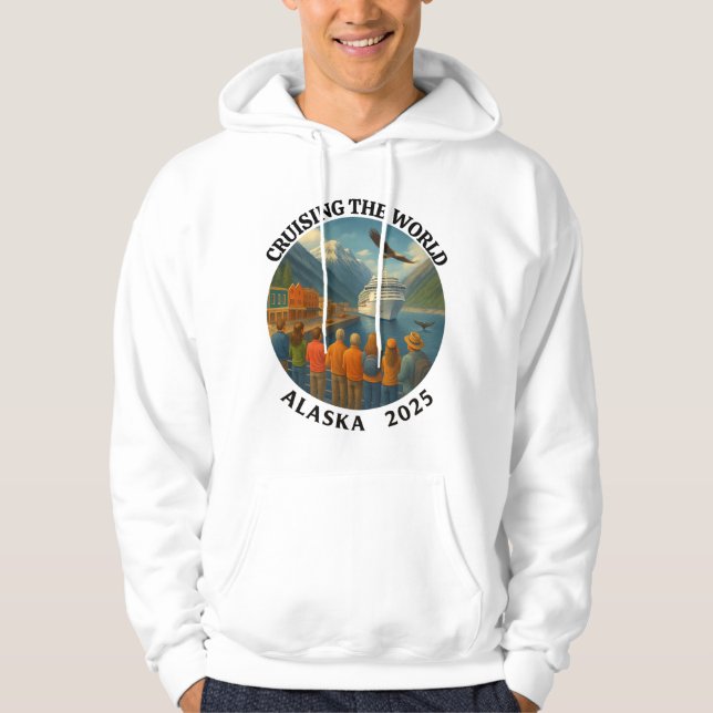Sweatshirt or Hoodie for Alaska Cruise for family (Front)