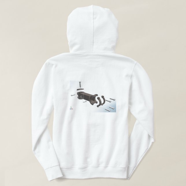 sweatshirt potence au dos  (Design Back)