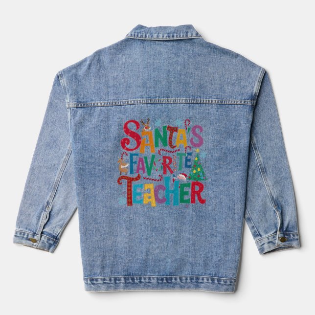 Sweatshirt - Santa Denim Jacket (Back)