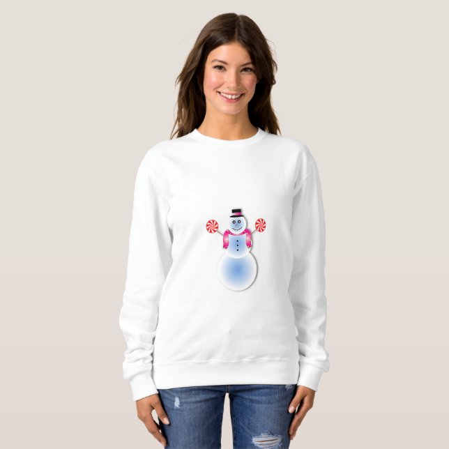 Sweatshirt Snowman (Front Full)
