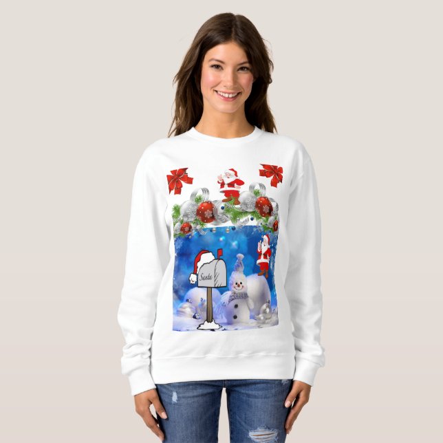 Sweatshirt Snowman (Front Full)