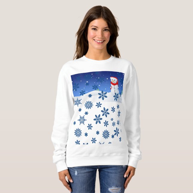 Sweatshirt Snowman (Front Full)