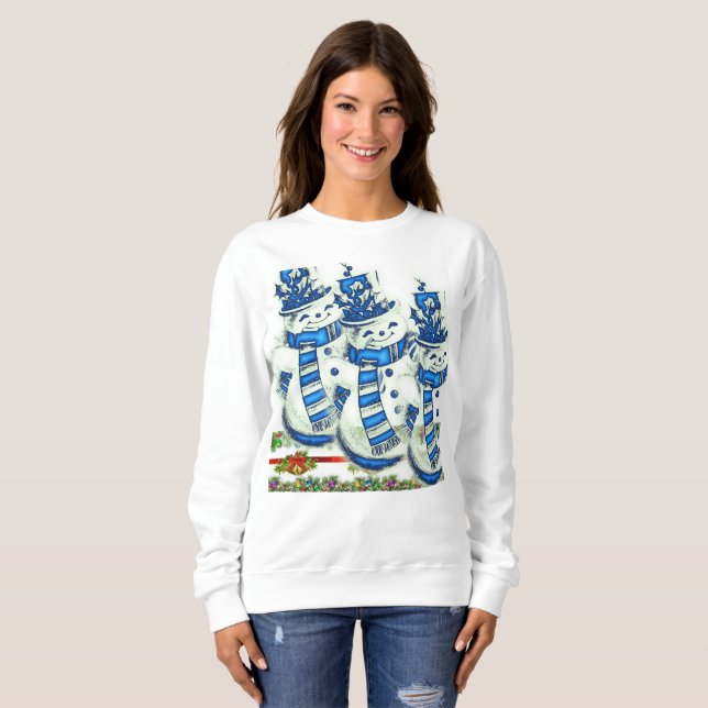 Sweatshirt Snowman (Front Full)