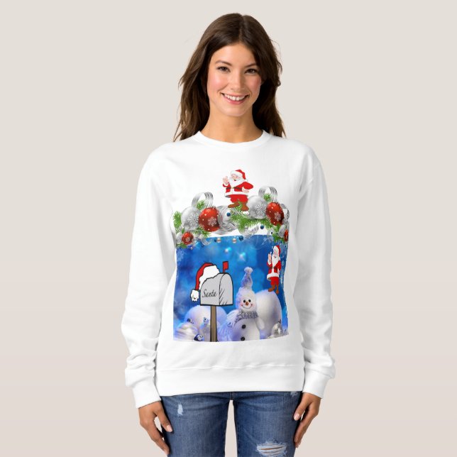 Sweatshirt Snowman (Front Full)