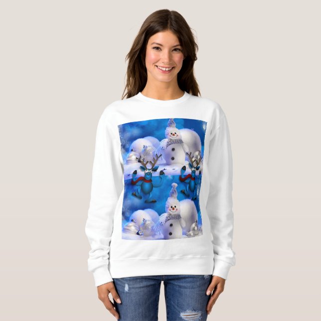 Sweatshirt Snowman (Front Full)