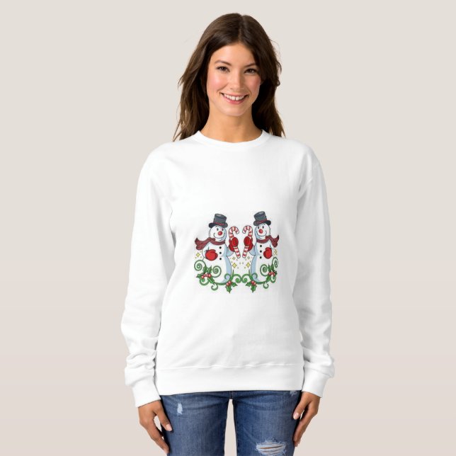 Sweatshirt Snowman (Front Full)