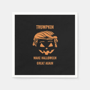 Sweatshirt, Trumpkin, Halloween Merch Classic Napkin