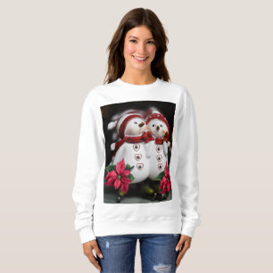 Sweatshirt Vintage Santa's Snowman