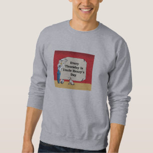 Sweatshirt with Book cover