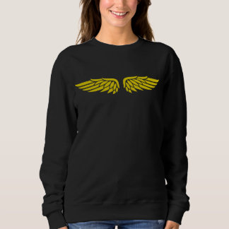 sweatshirt women's designed with an eagle wing