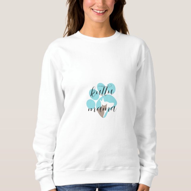 Sweatshirts Cute Dog Mum Gift Idea (Front)