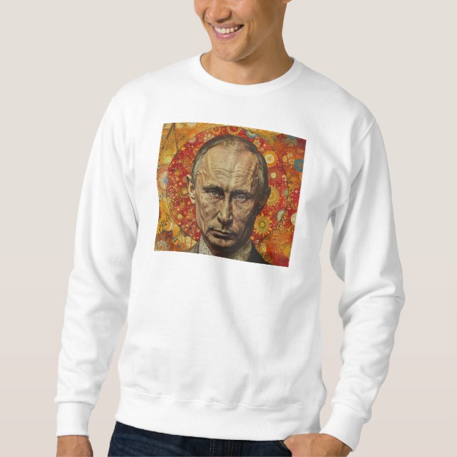 Sweatshirts  Vladimir Poutine art abstrait (Front)