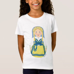 Swede Matryoshka Girls' T-Shirt
