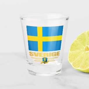 Sweden 2 shot glass