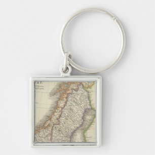 Sweden and Norway 6 Key Ring