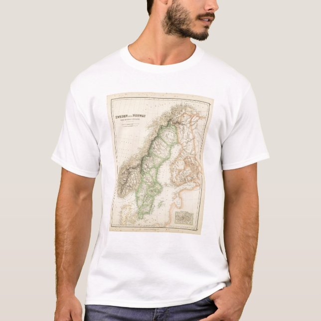 Sweden and Norway 7 T-Shirt (Front)
