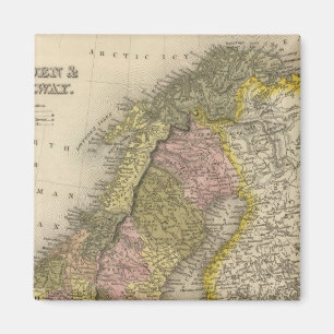 Sweden and Norway Magnet