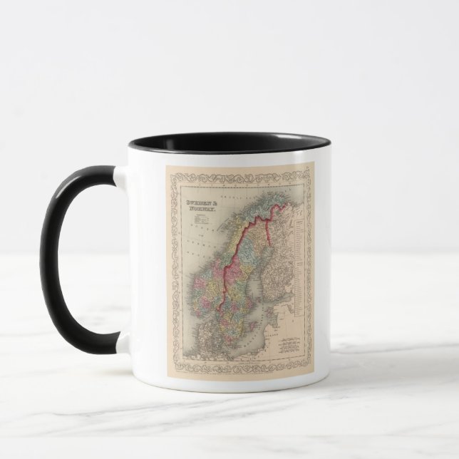 Sweden and Norway Mug (Left)