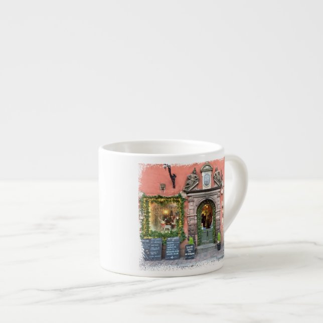 Sweden Art - Stockholm Collection - Winter 2017 Espresso Cup (Front Right)