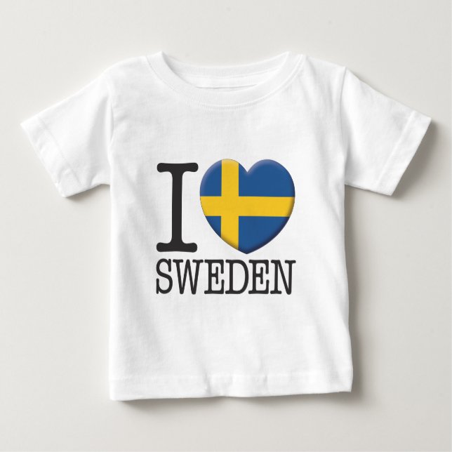 Sweden Baby T-Shirt (Front)
