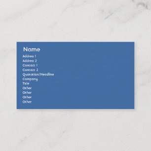 Sweden - Business Card