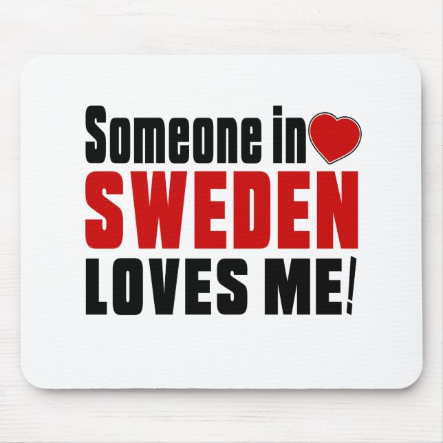 SWEDEN Celebrating Years Of Being Awesome Mouse Pad (Front)