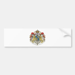Sweden coat of arms bumper sticker
