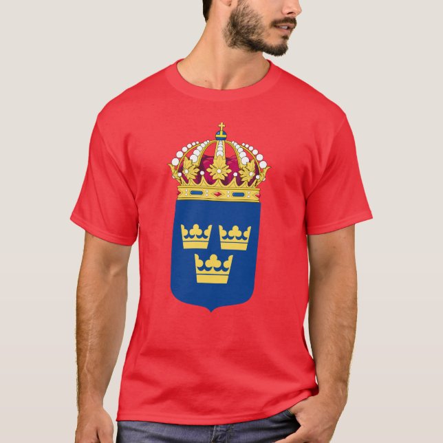 Sweden Coat of Arms Shirts (Front)