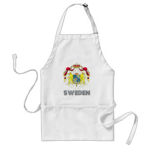 Sweden Coat of Arms Standard Apron