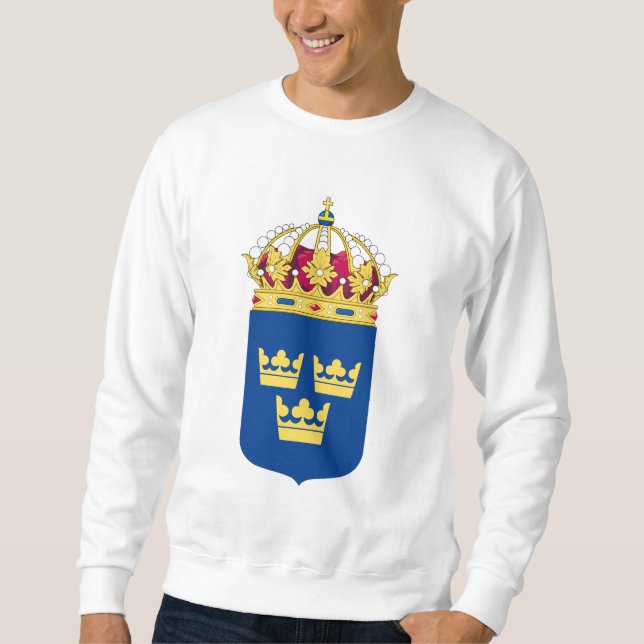 Sweden Coat of Arms Sweatshirt (Front)