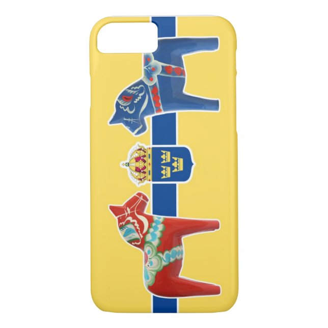 Sweden Dala Coat of Arms Case-Mate iPhone Case (Back)