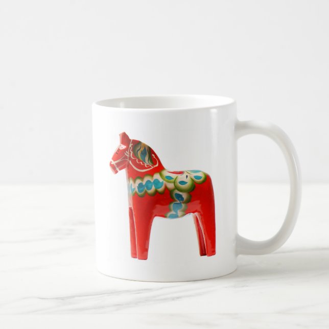 Sweden Dala Horse Coffee Mug (Right)