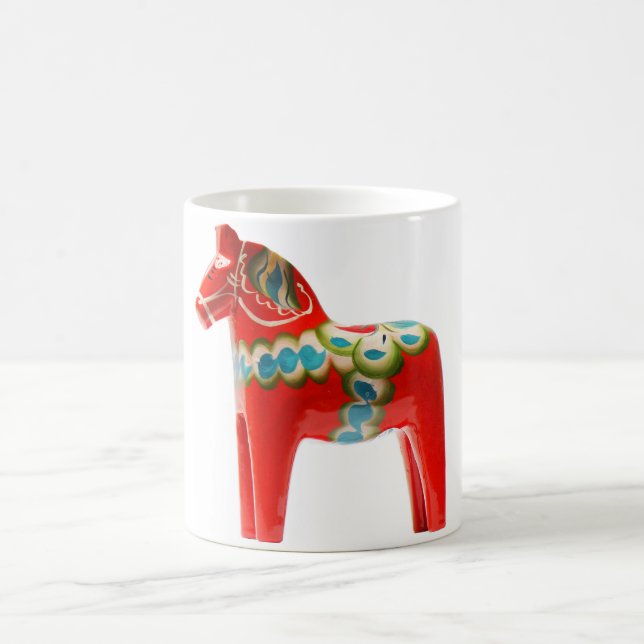 Sweden Dala Horse Coffee Mug (Center)