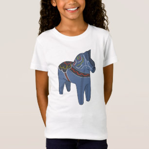 Sweden Dala Horse Dalecarlian Swedish T-Shirt