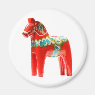 Sweden Dala Horse Magnet