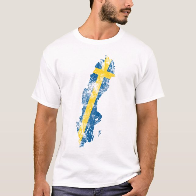 Sweden Distressed shirt (Front)