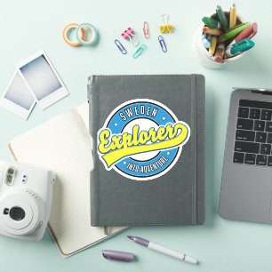 Sweden Explorer into Adventure logo.