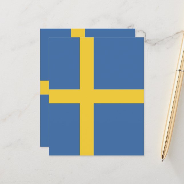 Sweden flag (Front/Back In Situ)