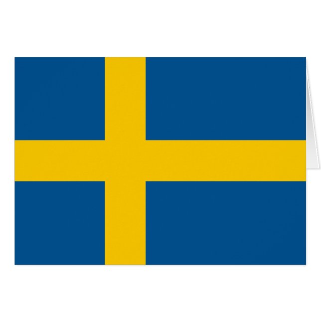Sweden Flag (Front Horizontal)