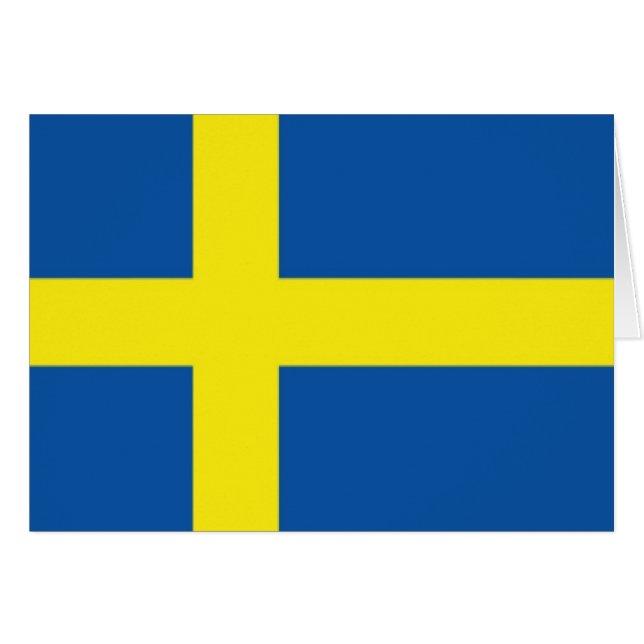 Sweden Flag (Front Horizontal)