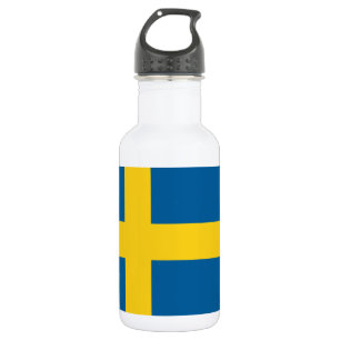 sweden flag 532 ml water bottle