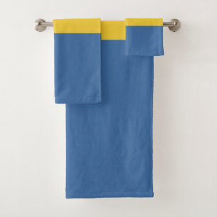 Sweden flag bath towel set