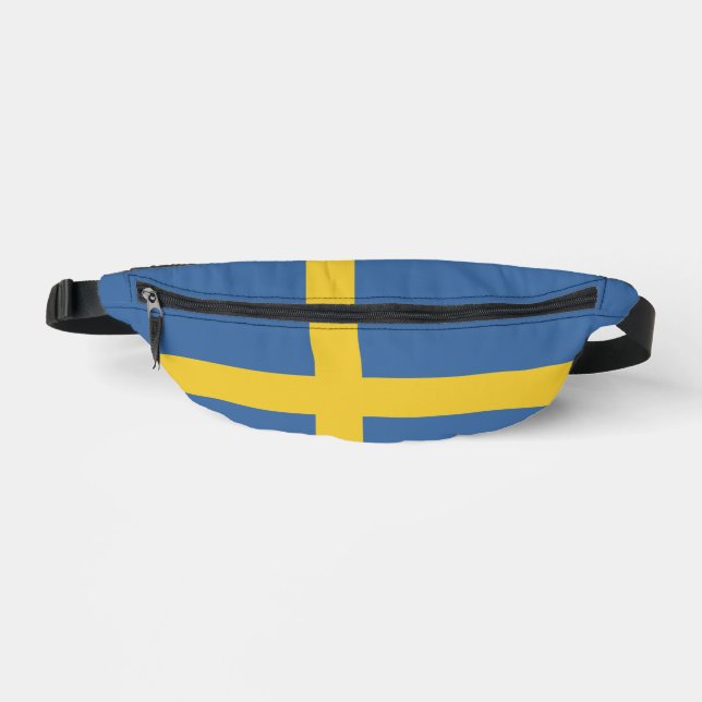 Sweden flag bum bags (Front)