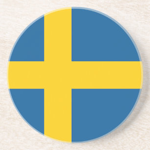 Sweden Flag Coaster