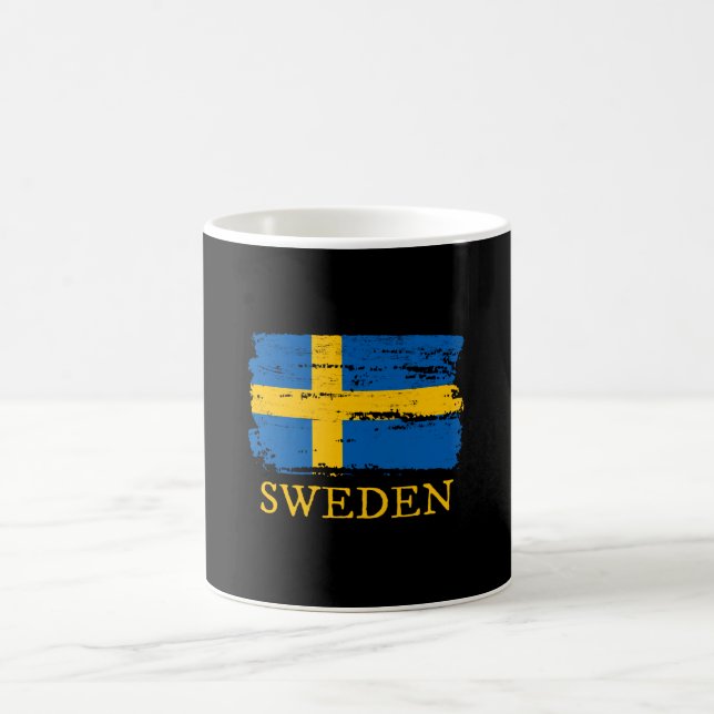 Sweden Flag Coffee Mug (Center)