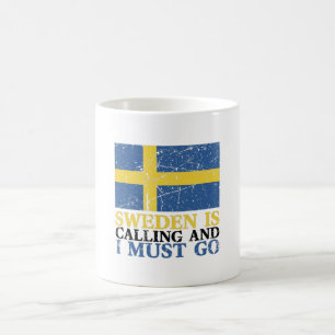 Sweden Flag Coffee Mug