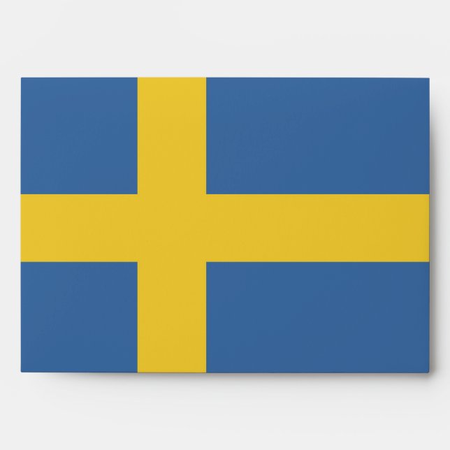 Sweden flag envelope (Front)